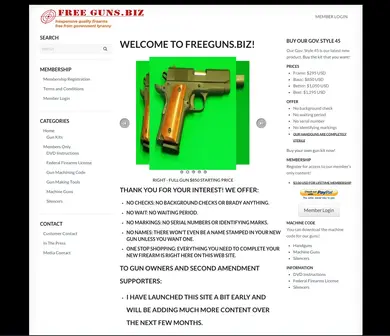 FreeGuns.biz Website FreeGuns.biz Website