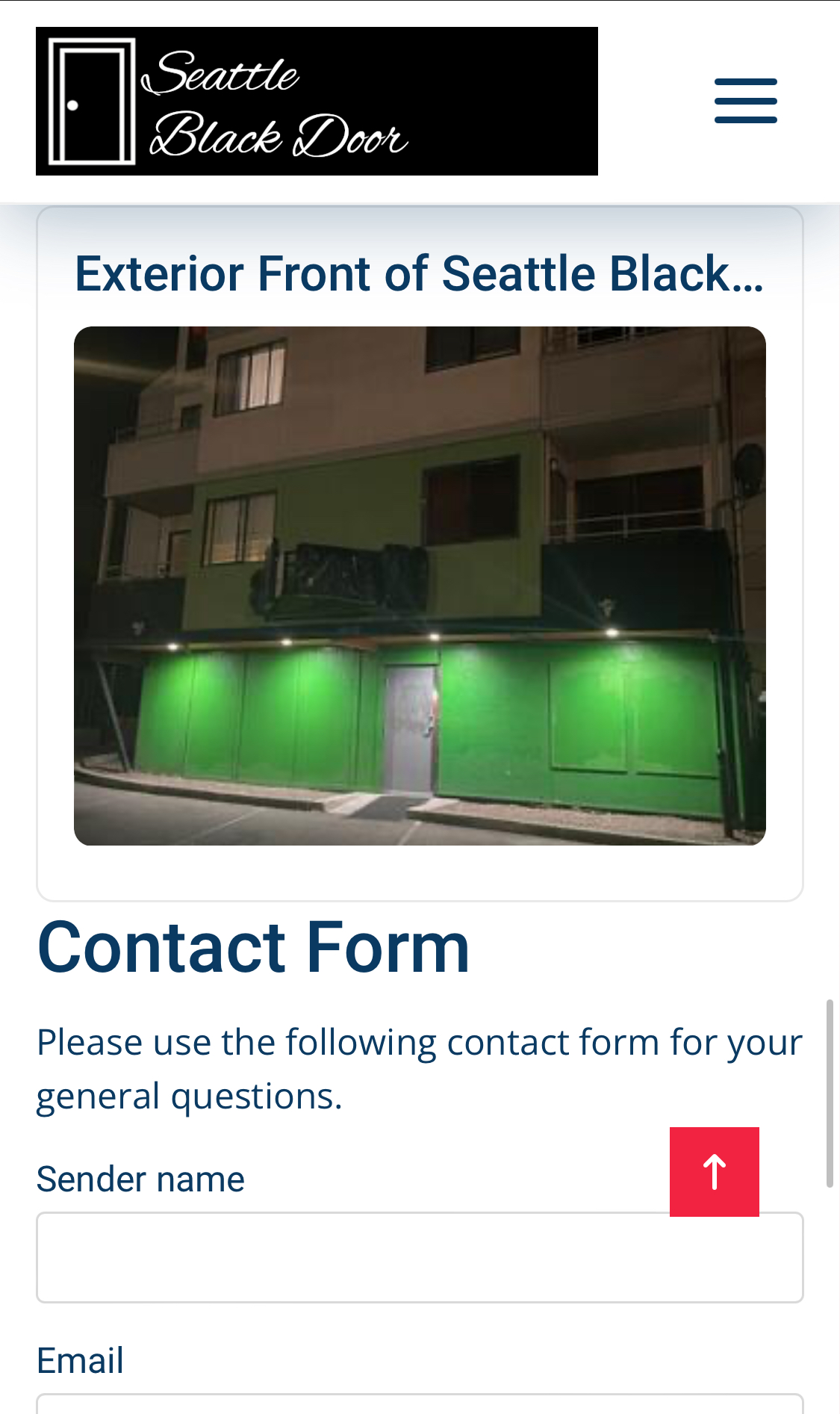 Seattle Black Door